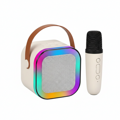 K12 Bluetooth Karaoke Speaker with Voice Changer Mic