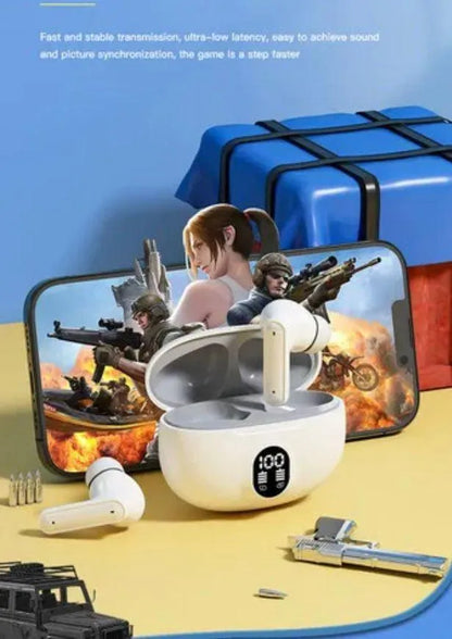 Smart Wireless Stereo Earbuds with Noise Reduction & Touch Control